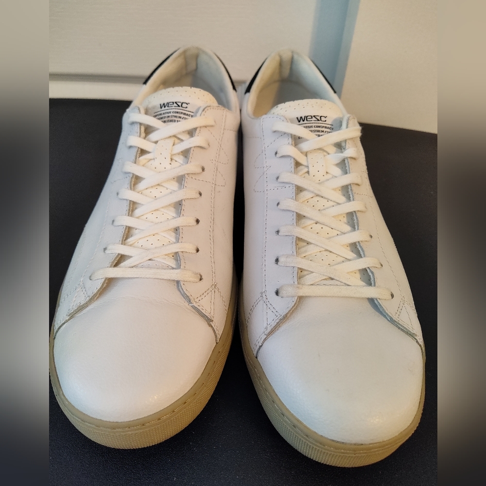 Wesc Off Court Pro white sneakers sz 13